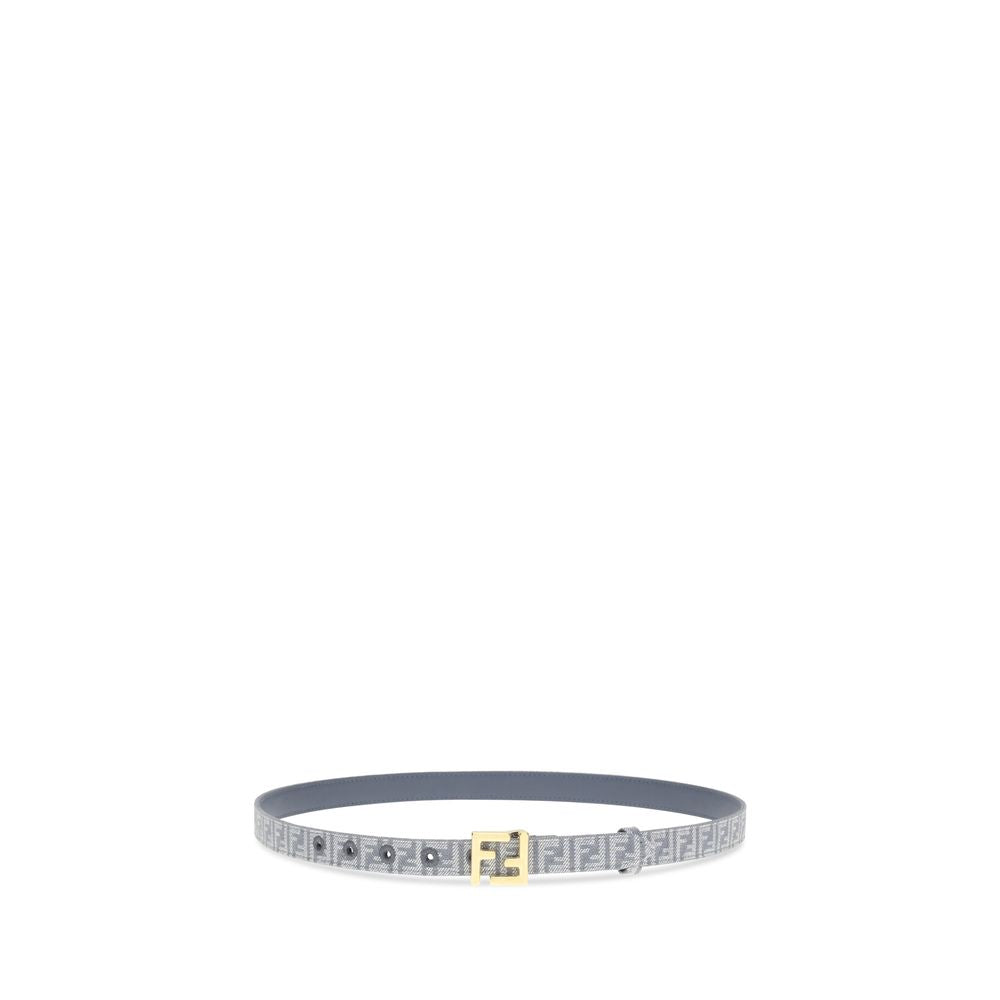 Fendi FF embroidered denim Belt FE-8C0648AV4QF199A-85 CM / 34 INCHES