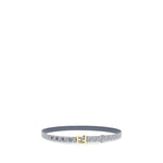 Fendi FF embroidered denim Belt FE-8C0648AV4QF199A-85 CM / 34 INCHES