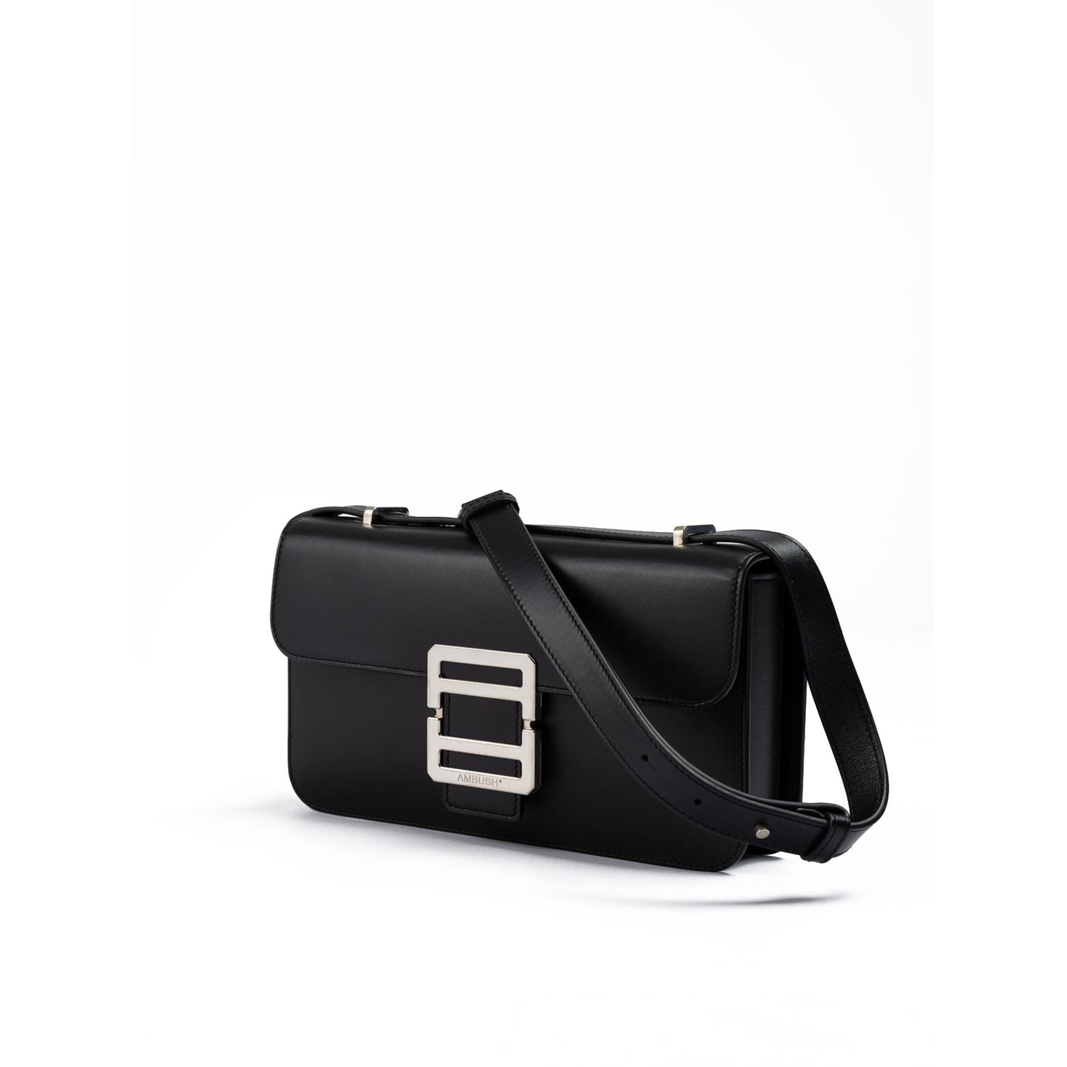 Ambush Black Leather Crossbody Bag