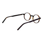Andy Wolf Purple Unisex Glasses Frame in acetate with a full-rim panto style, featuring demo lenses and a 135mm frame width.