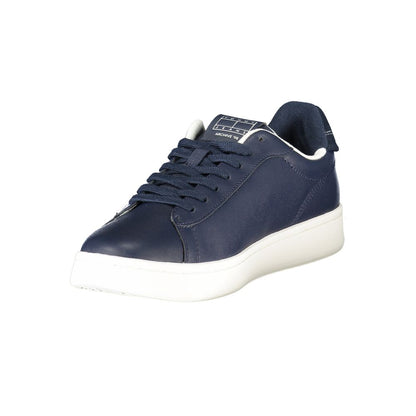 Tommy Hilfiger Blue Polyurethane Men Sneaker 1728,67403481248,Athletic - Sneakers - Shoes,Blue,EU40/US7,EU41/US8,EU42/US9,EU43/US10,EU44/US11,EU45/US12,EU46,Men,New with tags,Shoes,Sneakers - Shoes,Tommy Hilfiger