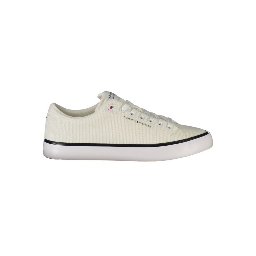 Tommy Hilfiger Bianco Polyester Men Sneaker 1728,67403481248,Athletic - Sneakers - Shoes,EU40/US7,EU41/US8,EU42/US9,EU43/US10,EU44/US11,EU45/US12,EU46,Men,New with tags,Shoes,Sneakers - Shoes,Tommy Hilfiger,White