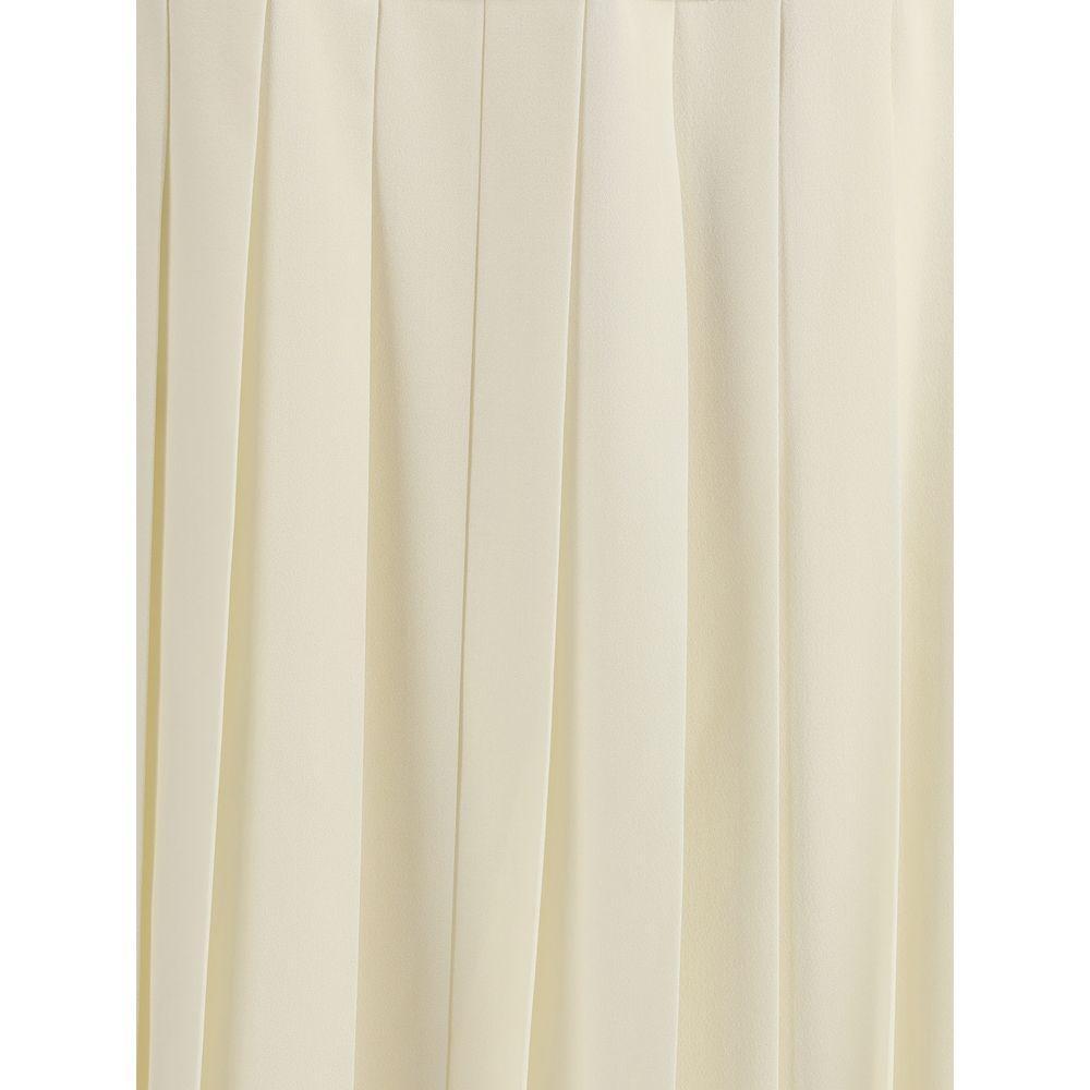 Alessandra Rich Pleated midi Skirt