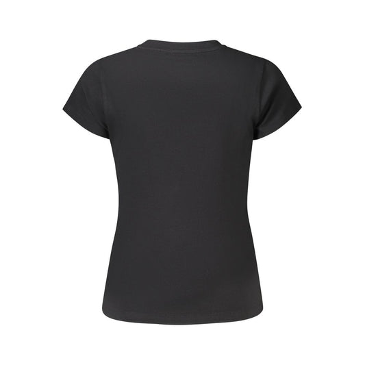 Pepe Jeans Black Cotton Women T-Shirt PE-39419-XS