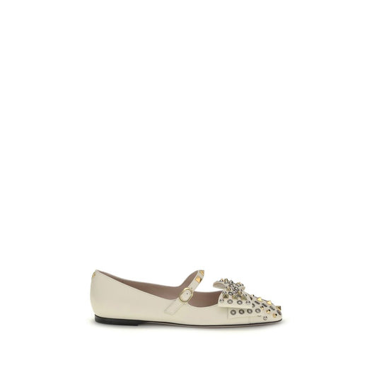 Valentino Garavani Mary-Jane Bowow Ballerinas VA-7W2S0MX7ETL098-EU37/US7