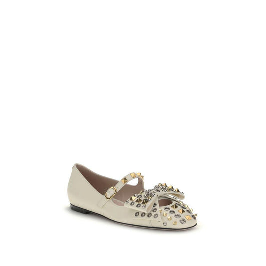 Valentino Garavani Mary-Jane Bowow Ballerinas VA-7W2S0MX7ETL098-EU37/US7