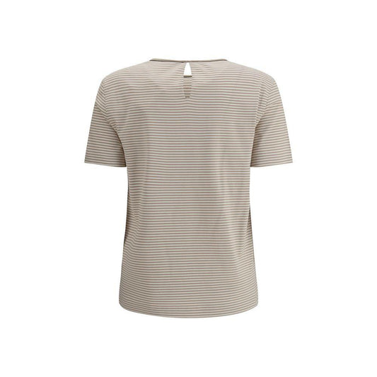 Brunello Cucinelli Striped jersey T-Shirt BR-MP928EO500C7015-L