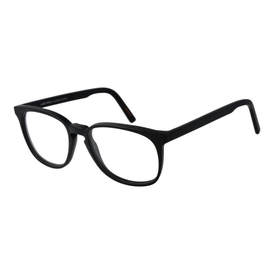 Andy Wolf Black Unisex Glasses Frame in full-rim acetate with demo lenses.