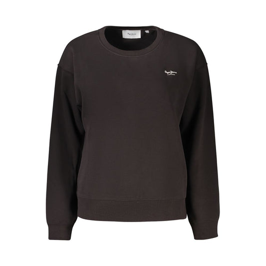 Pepe Jeans Black Cotton Women Sweater