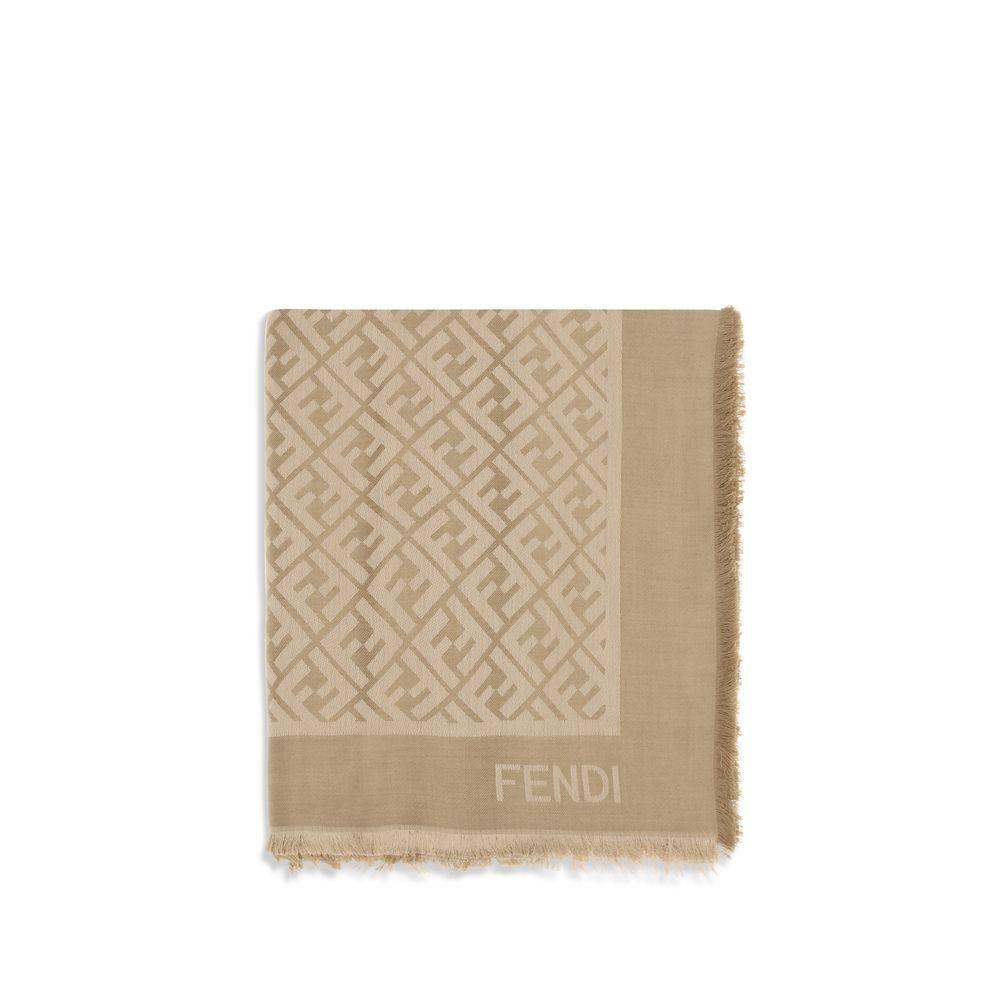 Fendi Silk FF Shawl FEFXT069AJW7F0QB8BB