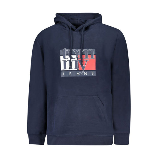 Tommy Hilfiger Blue Cotton Men Sweater TO-39459-S