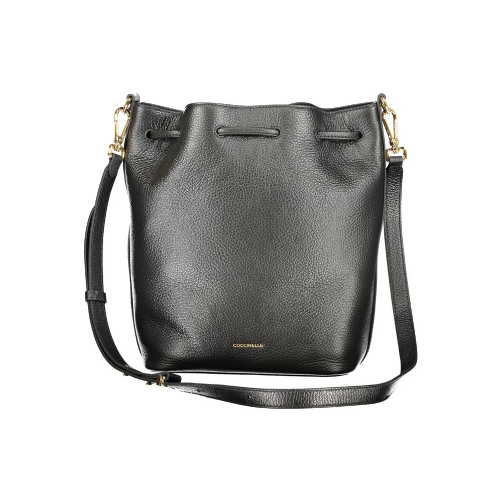 Coccinelle Black Leather Handbag