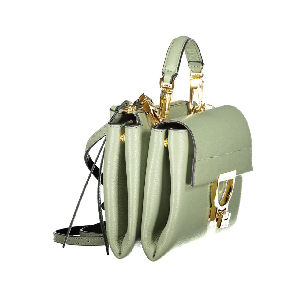 Coccinelle Green Leather Handbag