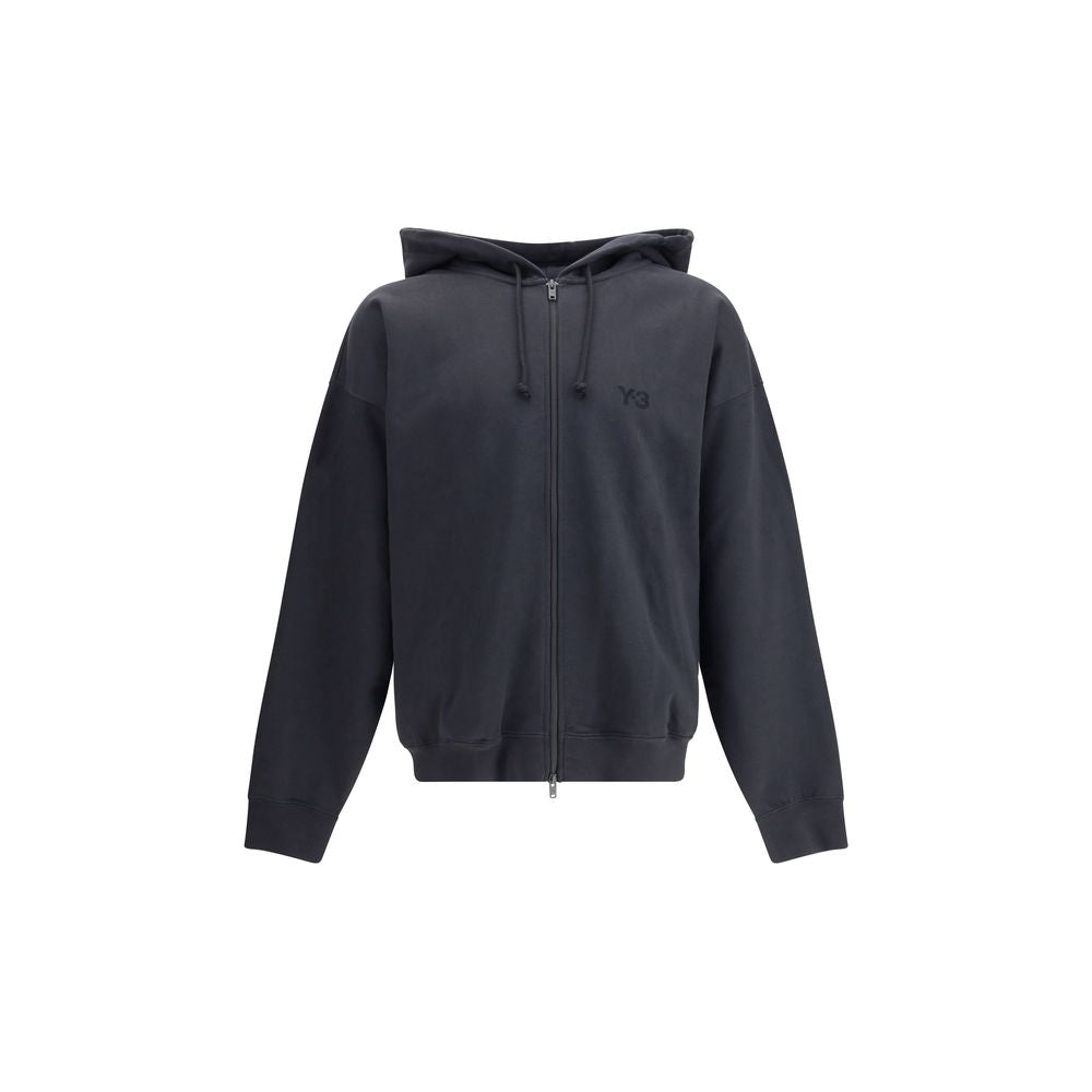 Y-3 Black Cotton Sweatshirt