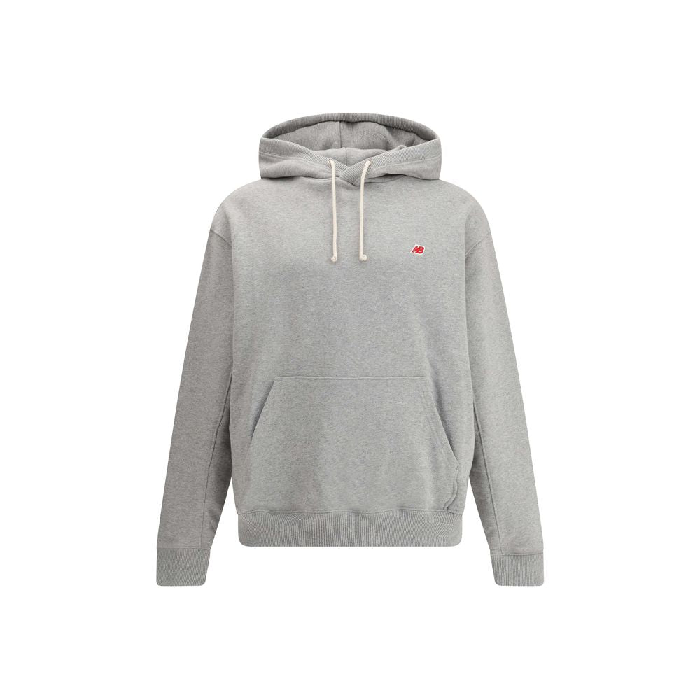 New Balance Hoodie with mini logo NE-MT43546AGATHLETICGR-XS
