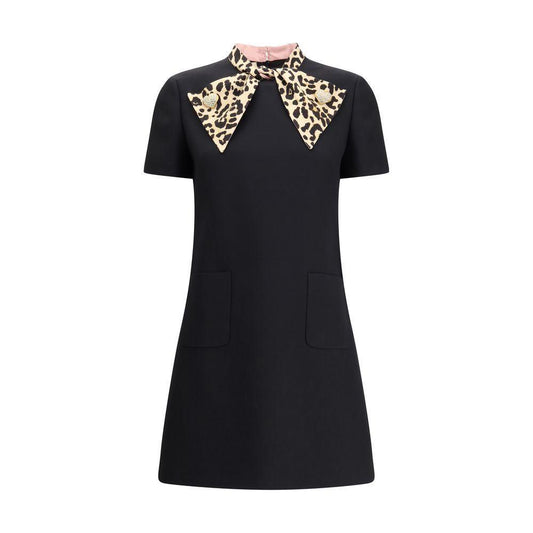 Valentino Crepe couture short Dress VA-7B3VAFH51CFBNH-IT42 | L