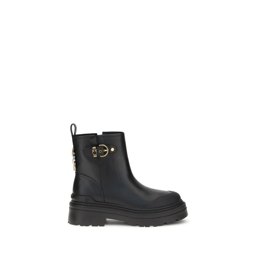PINKO Mia Ankle Boots PI-SD0409P001Z99BLACK-EU36/US6