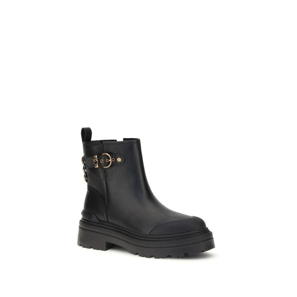 PINKO Mia Ankle Boots PI-SD0409P001Z99BLACK-EU36/US6