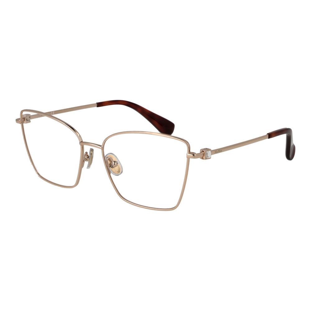Max Mara Rose Gold Metal Glasses (Frames)
