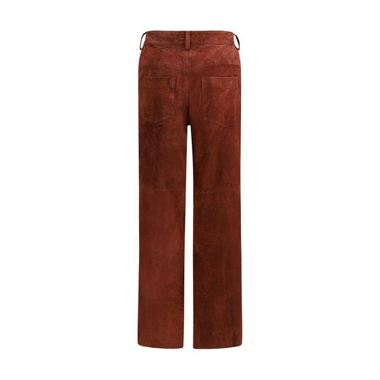 Salvatore Santoro Suede Pants SA-49095DPRUNE-IT40 | M