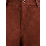 Salvatore Santoro Suede Pants SA-49095DPRUNE-IT40 | M