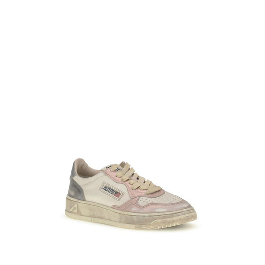 Autry Medalist Low Super Vintage Sneakers AU-AVLWMT06ROSEBLKBOA-EU36/US6