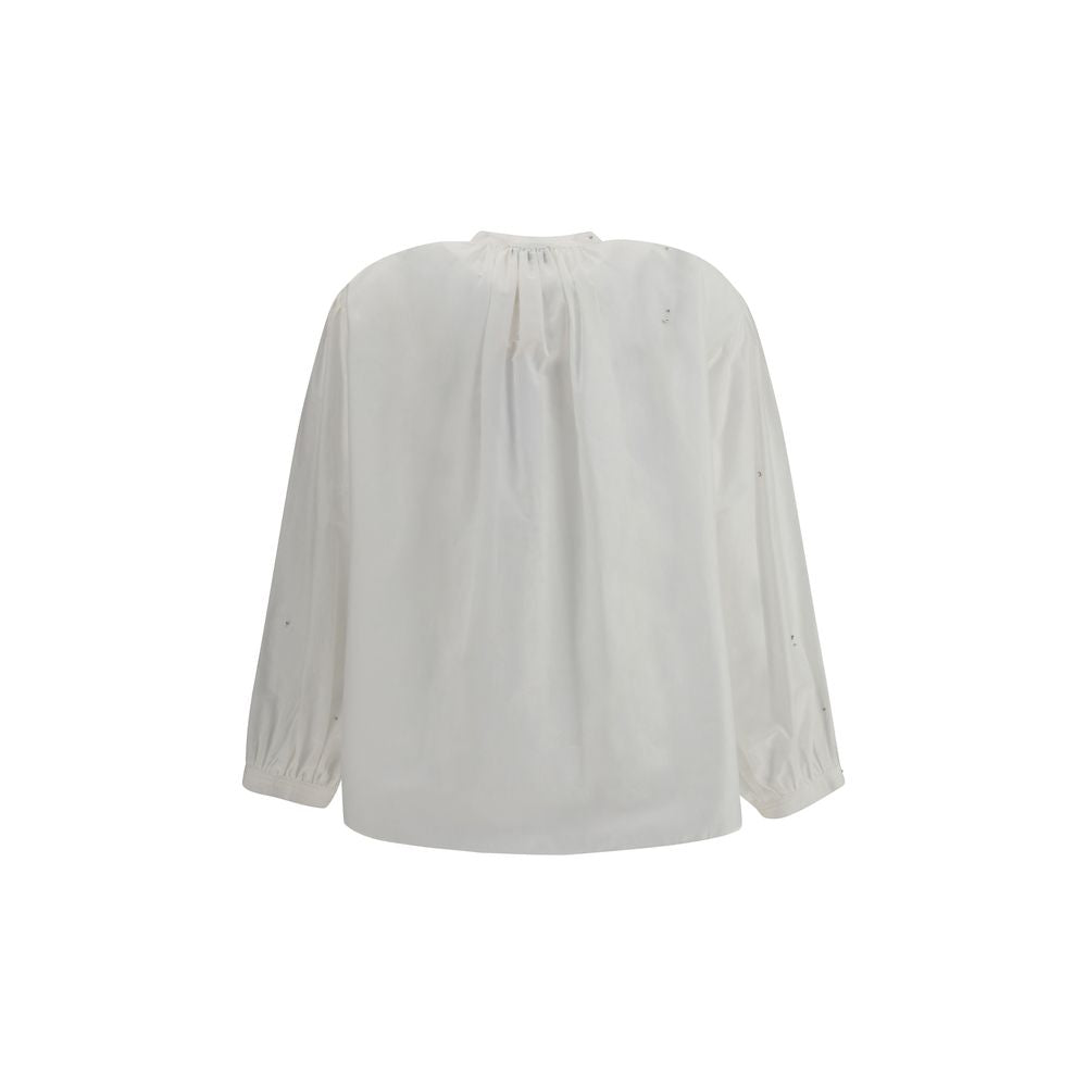 Forte_Forte Voile Shirt with embroidery FO-14093MYSHIRTF48A0003-I/S