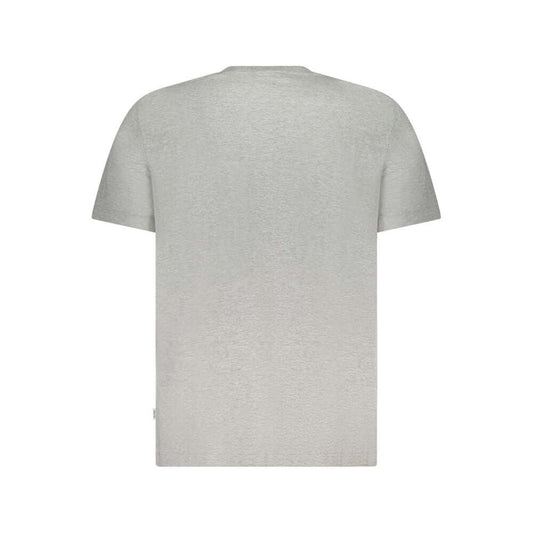 Guess Jeans Gray Cotton Men T-Shirt