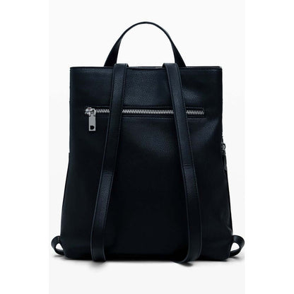 Desigual Black Polyethylene Women Backpack