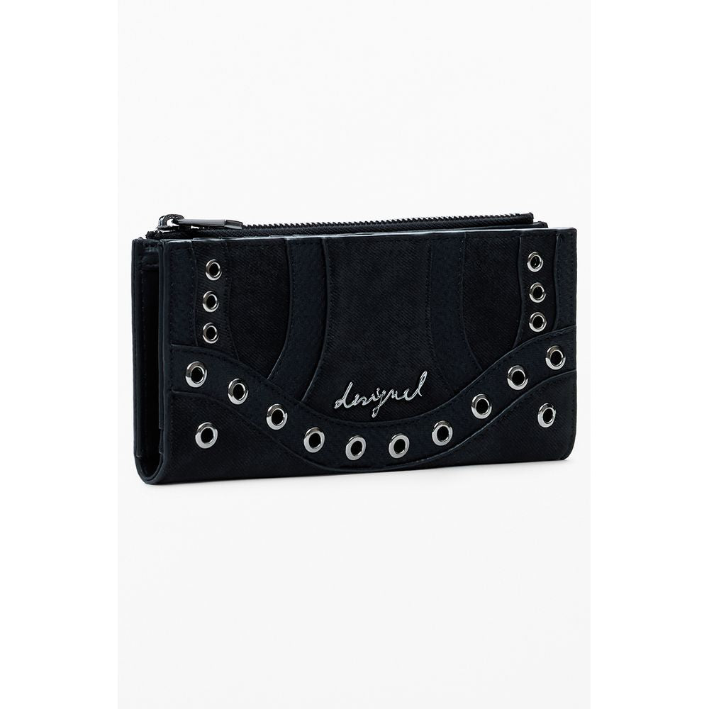 Desigual Black Polyethylene Women Wallet