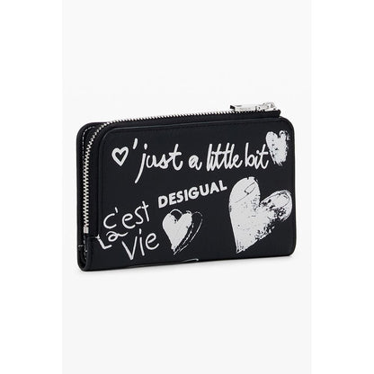 Desigual Black Polyethylene Women Wallet