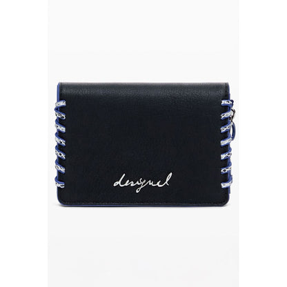 Desigual "Black Polyethylene Women Wallet"