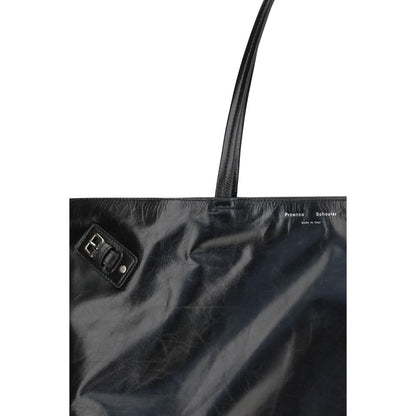Proenza Schouler Black Leather Shoulder Bag