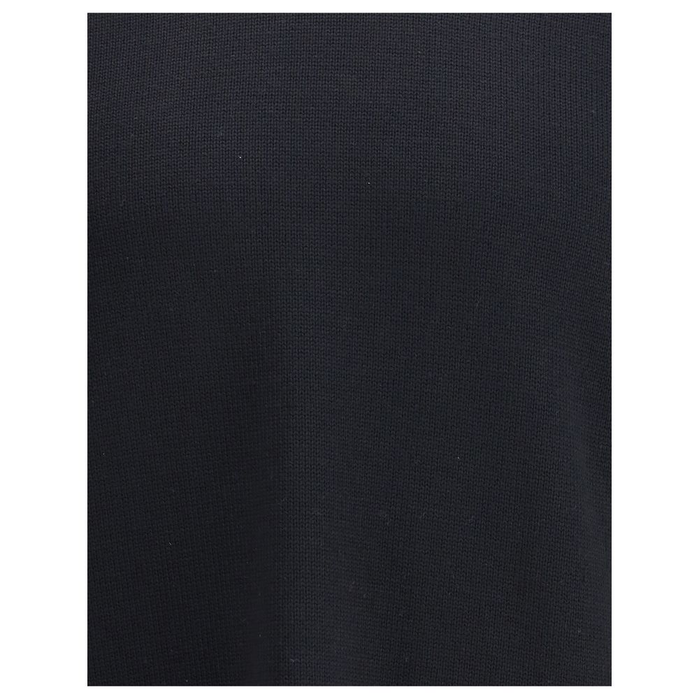 Premiata Black Merino Wool Sweatshirt