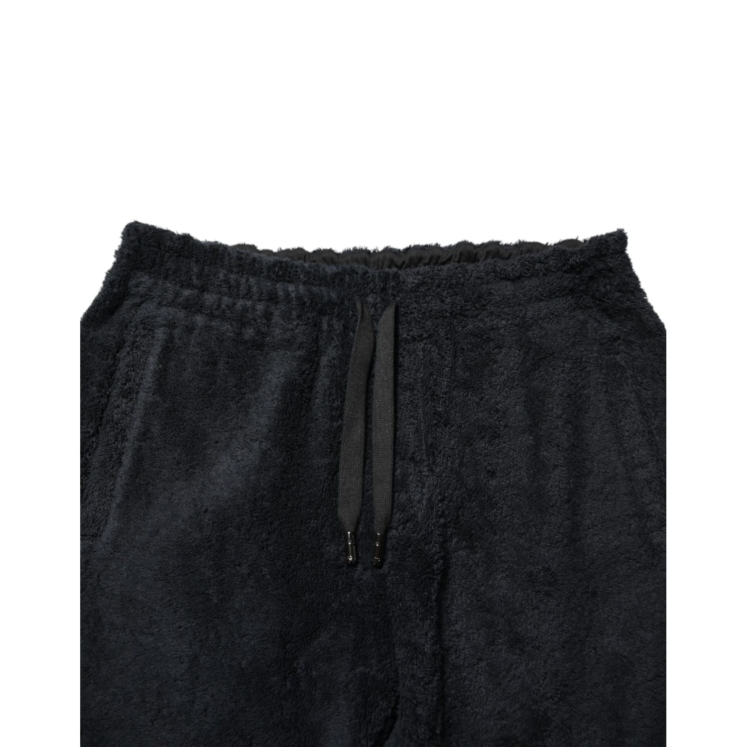 Dolce & Gabbana Black Cotton Logo Men Jogger Sweatpants Pants