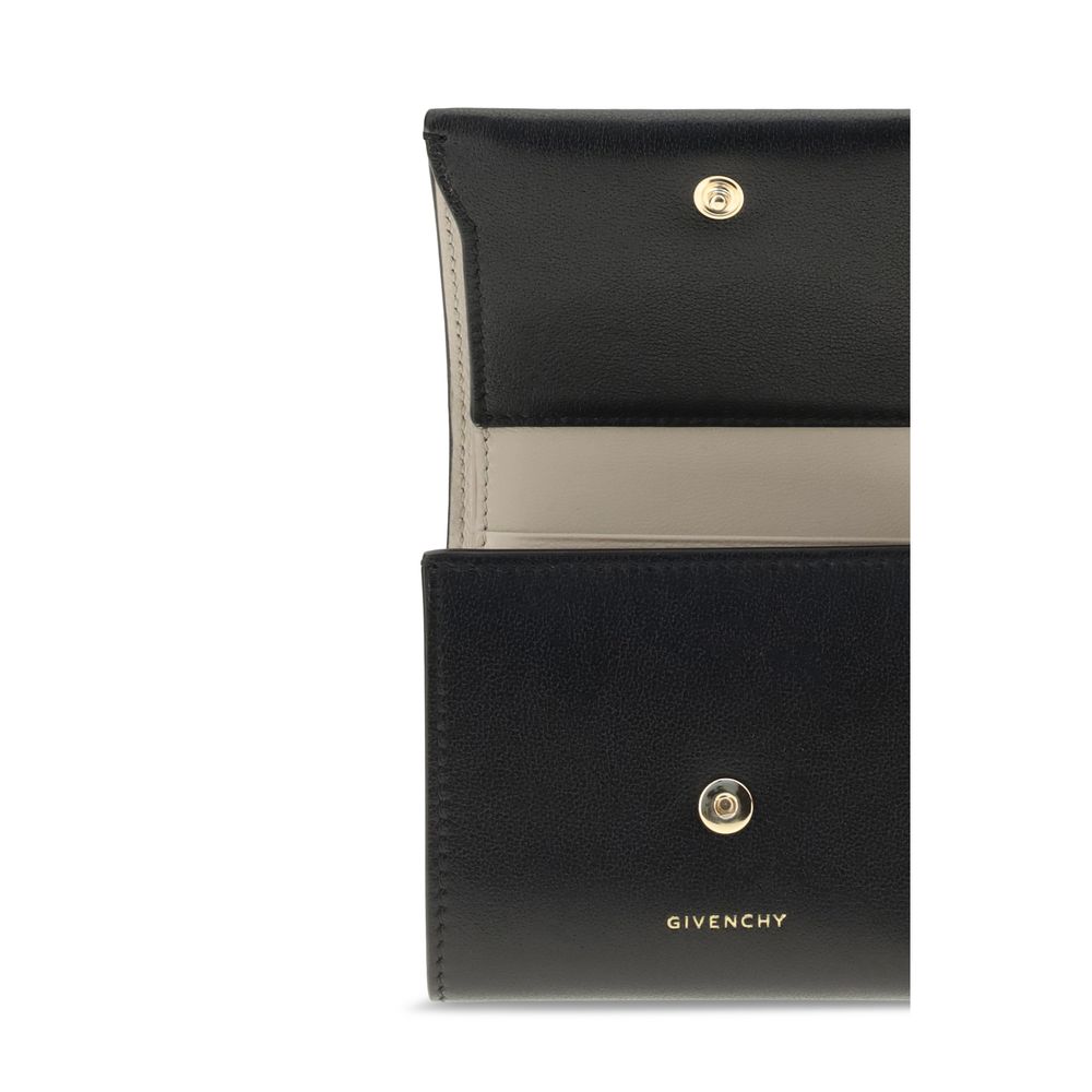 Givenchy Black Lamb Leather Wallet