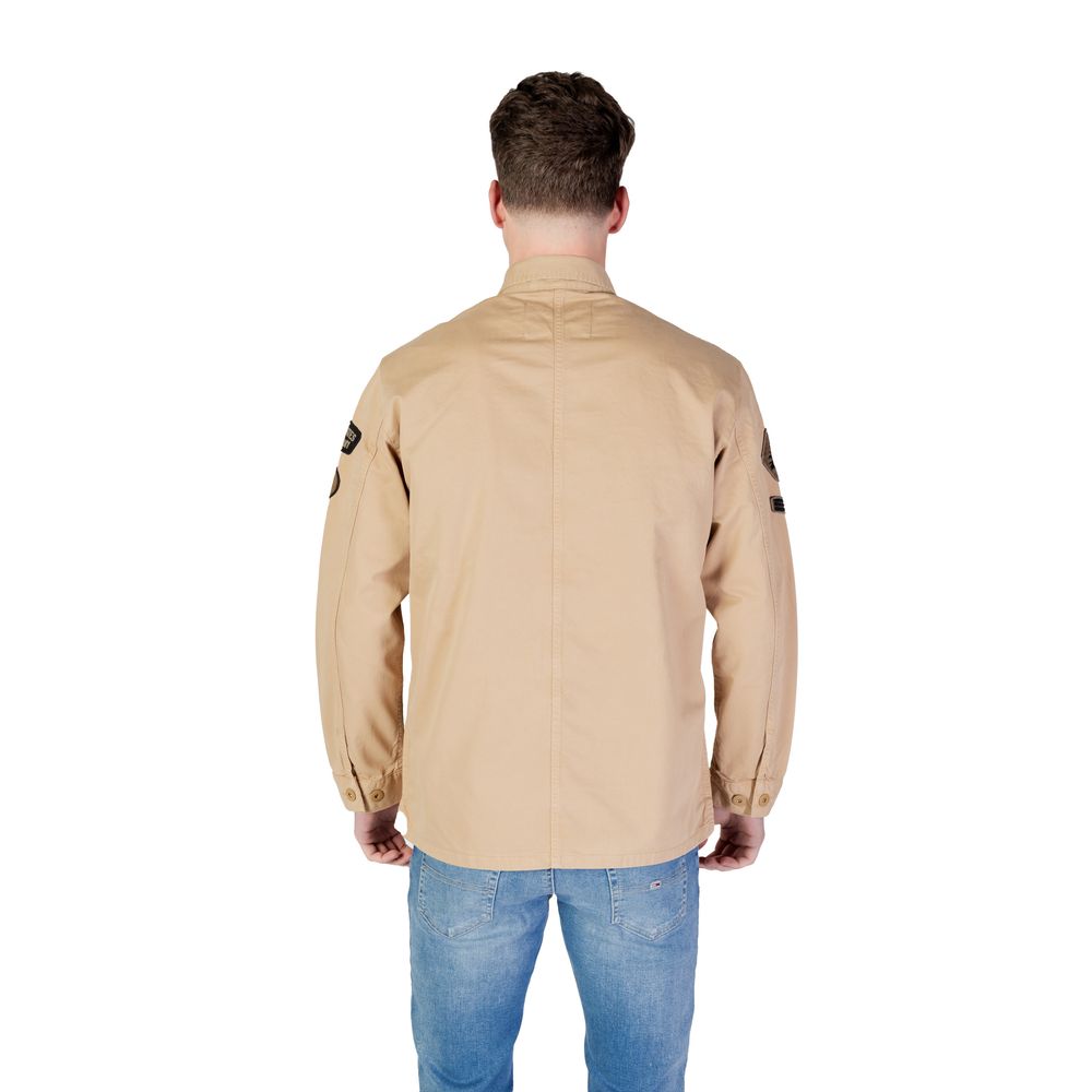Replay Beige Denim Shirt 1728,71956299936,Beige,Clothing,Denim - Shirts - Clothing,IT46 | M,IT48 | L,Men,New with tags,Replay,Shirts - Clothing
