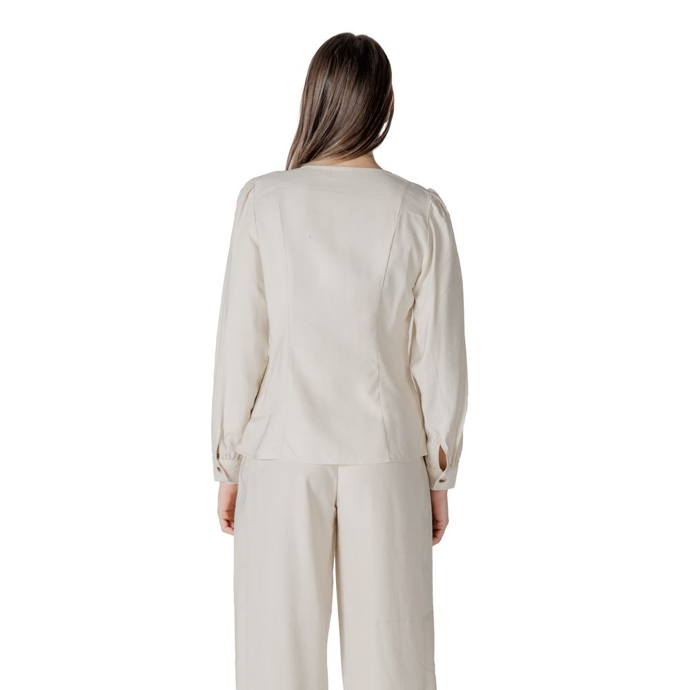 Vila Clothes Beige Viscose Top1728,71956299936,Beige,Clothing,IT36|XXS,IT38|XS,New with tags,Sportswear - Clothing,Tops - Sportswear - Clothing,Vila Clothes,Women