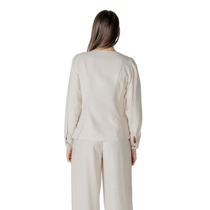 Vila Clothes Beige Viscose Top1728,71956299936,Beige,Clothing,IT36|XXS,IT38|XS,New with tags,Sportswear - Clothing,Tops - Sportswear - Clothing,Vila Clothes,Women