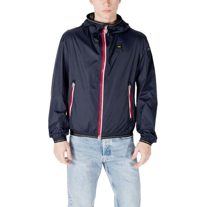 Blauer Blue Polyamide Shell Jacket 1728,3XL,71956299936,Blauer,Blue,Clothing,IT46 | M,IT48 | L,Jackets & Coats - Clothing,Men,New with tags,Shell Jackets - Jackets & Coats - Clothing