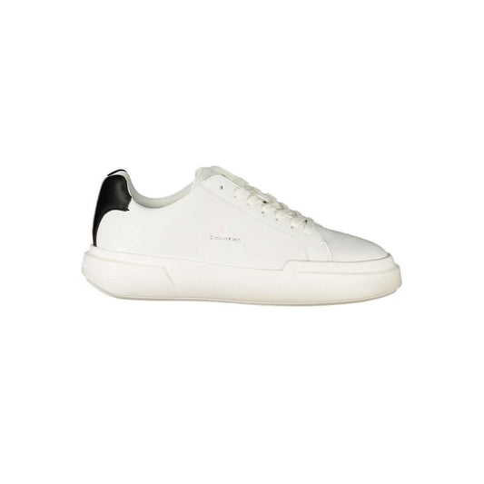 Calvin Klein Bianco Polyurethane Women Sneaker 1728,67403481248,Athletic - Sneakers - Shoes,Calvin Klein,EU36/US6,EU37/US7,EU38/US8,EU39/US9,EU40/US10,EU41/US11,New with tags,Shoes,Sneakers - Shoes,White,Women