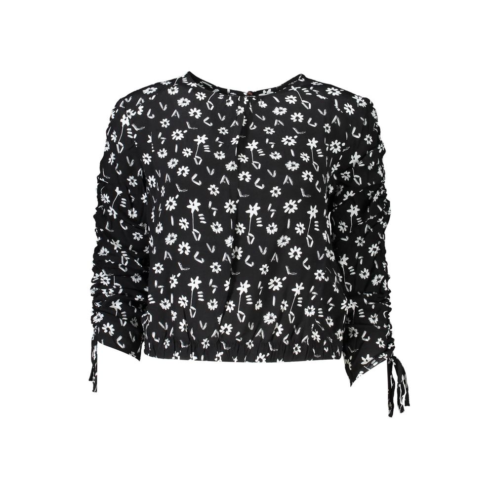 Desigual Black Viscose Shirt