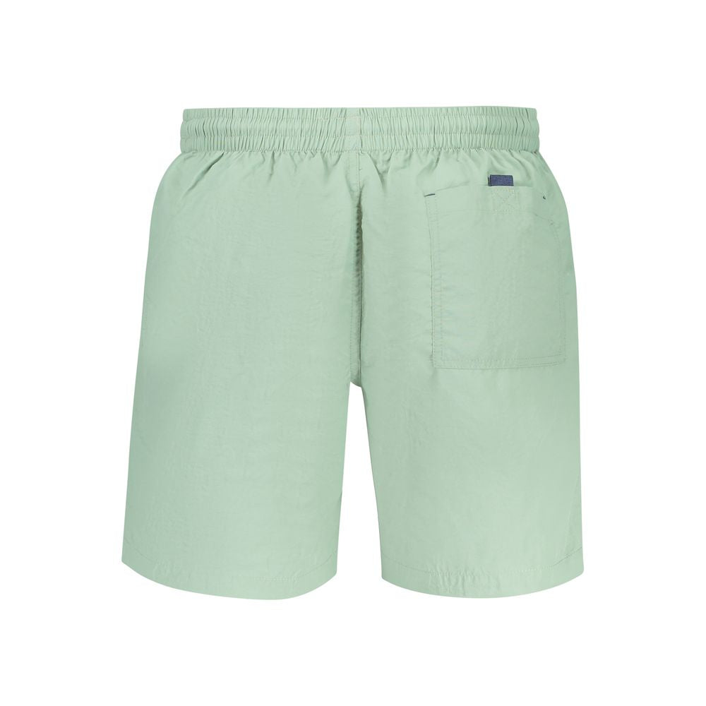 Norway 1963 Verde Poliammide Men's Swim Boxer