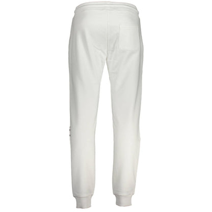 Cavalli Class Bianco Cotton Men's Sweatpant