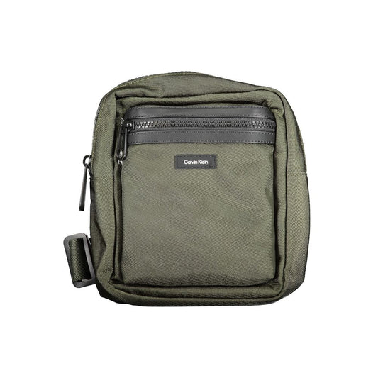 Calvin Klein Verde Polyester Men's Messenger Bag