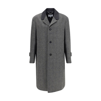 Margiela Gray Fleece Wool Coat
