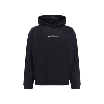 Margiela Black Cotton Sweatshirt 1728,72470364320,Black,Clothing,IT46 | S,IT48 | M,IT50 | L,Margiela,Men,New with tags,Sweaters - Clothing,Sweatshirts - Sweaters - Clothing