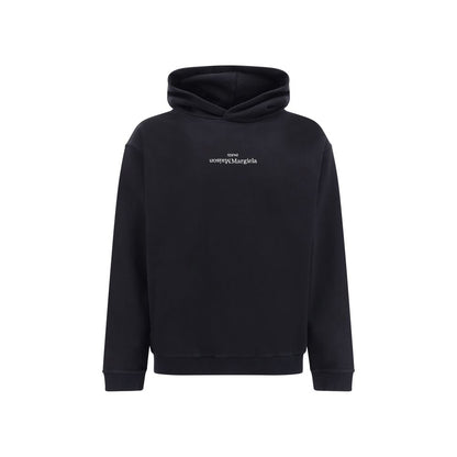 Margiela Black Cotton Sweatshirt 1728,72470364320,Black,Clothing,IT46 | S,IT48 | M,IT50 | L,Margiela,Men,New with tags,Sweaters - Clothing,Sweatshirts - Sweaters - Clothing