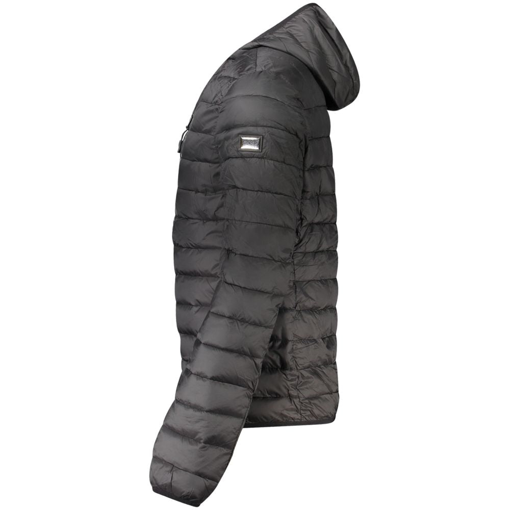 Cavalli Class Black Polyester Men's Jacket