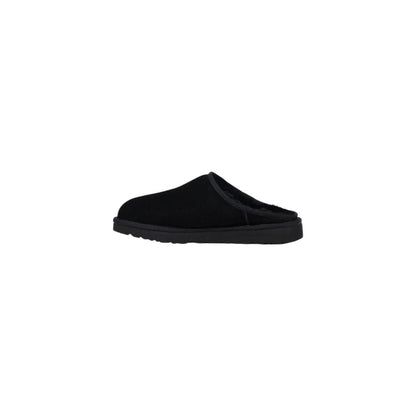 UGG Black Suede Leather Clogs 1728,71956299936,Black,Clogs - Flats - Shoes,EU 38 | US 5,Flats - Shoes,Men,New with tags,Shoes,UGG